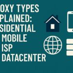 Proxy Types Explained: Residential vs Mobile vs ISP vs Datacenter